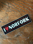 I "Heart" Norfork Sticker